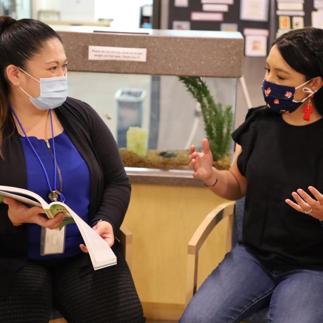 educators speaking together